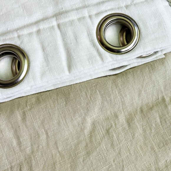 Storehouse Linen Drapery- 2 panels - Picture 3 of 5